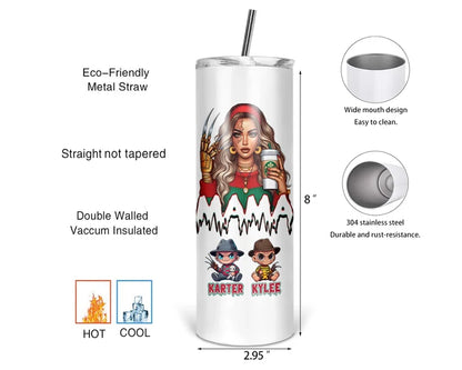 Mama Freddy | Personalized 20 oz Tumbler