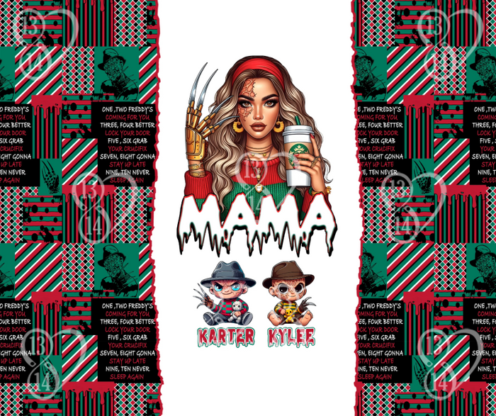 Mama Freddy | Personalized 20 oz Tumbler
