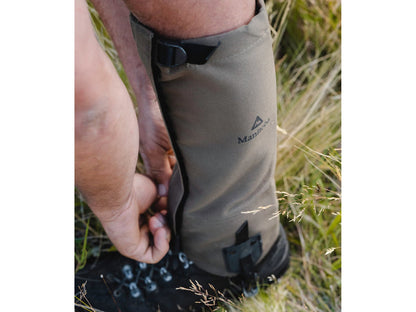 Manitoba Bluff Gaiters Dark Khaki