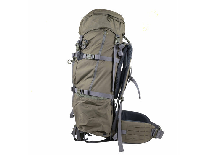 Manitoba Expedition 75L+ Expedition Pack Carbon Frame - Olive