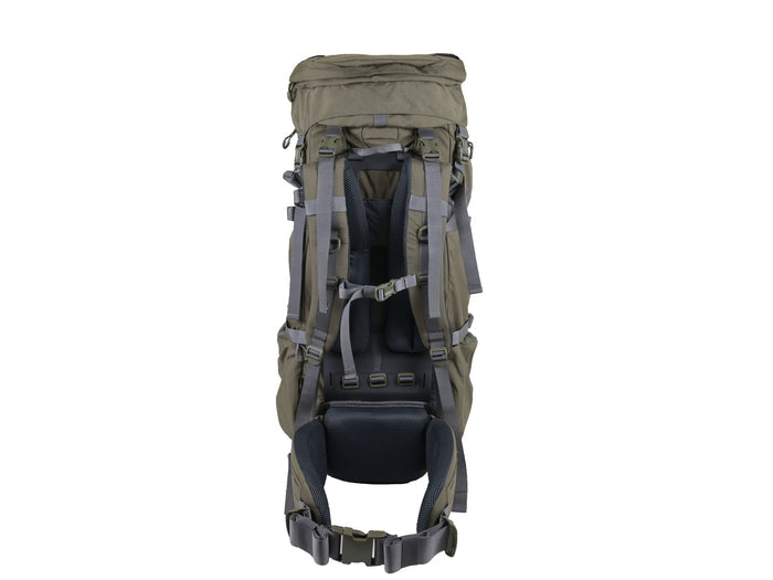 Manitoba Expedition 75L+ Expedition Pack Carbon Frame - Olive