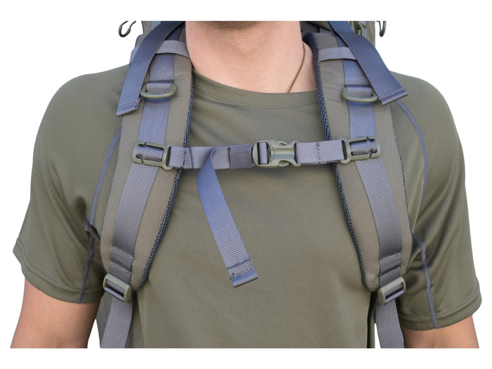 Manitoba Expedition 75L+ Expedition Pack Carbon Frame - Olive