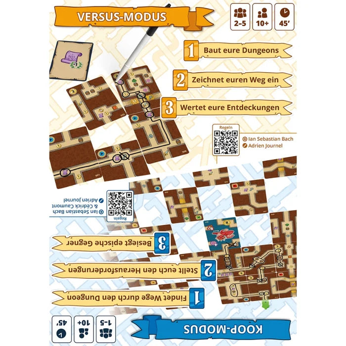 Map Masters - Familienfreundliches Deckbau-Puzzle