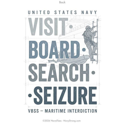 "Maritime Interdiction" Tee | White