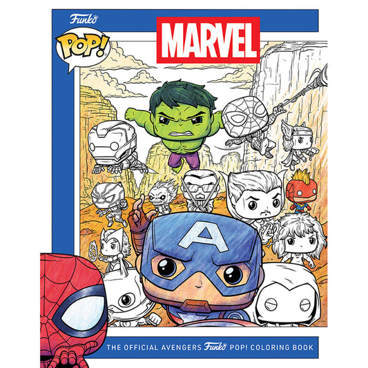 Marvel: The Official Avengers Funko POP! Coloring Book