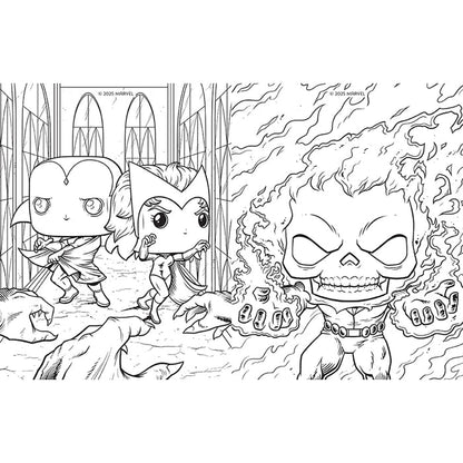 Marvel: The Official Avengers Funko POP! Coloring Book