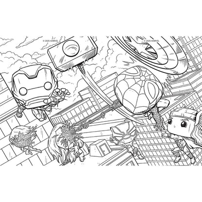 Marvel: The Official Avengers Funko POP! Coloring Book