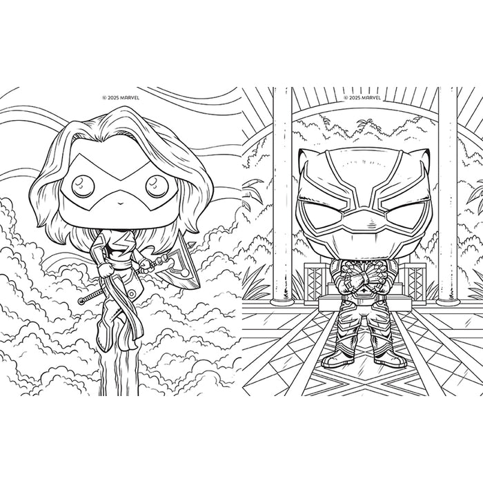 Marvel: The Official Avengers Funko POP! Coloring Book