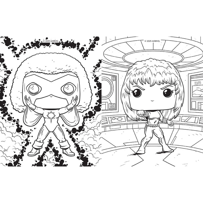 Marvel: The Official Avengers Funko POP! Coloring Book