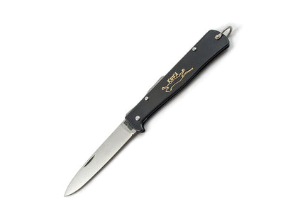 Mercator Carbon Steel Folding Knife 9cm | Black Cat K55K