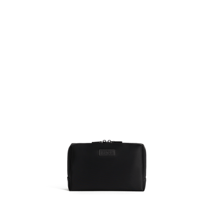 Large / Carbon Black Scaled | Front view of Metro Toiletry Case Large in Carbon Black