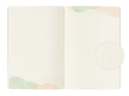 Midori Yuru Log Notebook B6 - Watercolor