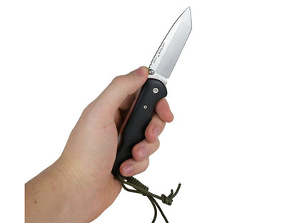 Miguel Nieto Ranger Folding Knife N695 Steel | Black Mikarta