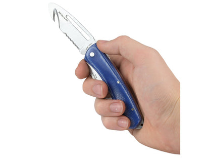 Miguel Nieto Rescate Folding Knife AN-58 79mm | Blue Mikarta