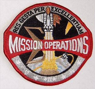 Mission Operations Patch - The Space Store