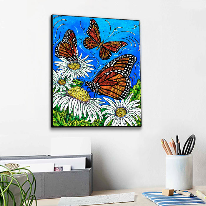 Monarchs Wall Art Panel