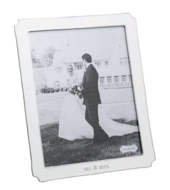 Mr. and Mrs. Enamel Frame