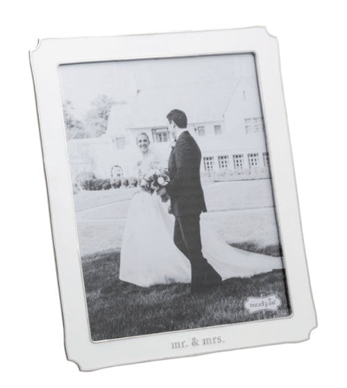 Mr. and Mrs. Enamel Frame