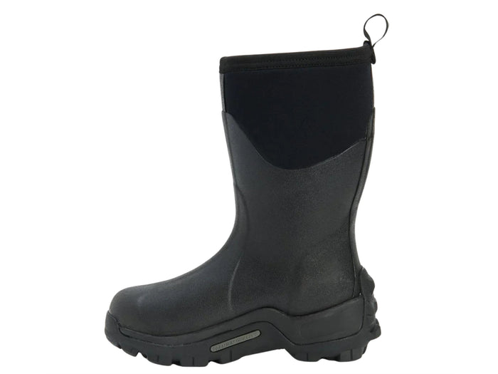Muck Boot Muckmaster Mid Height Unisex Waterproof Boots | Black
