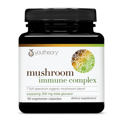 MCP.92075 Youtheory Mushroom Immune Complex 60 Capsules Product Main Image