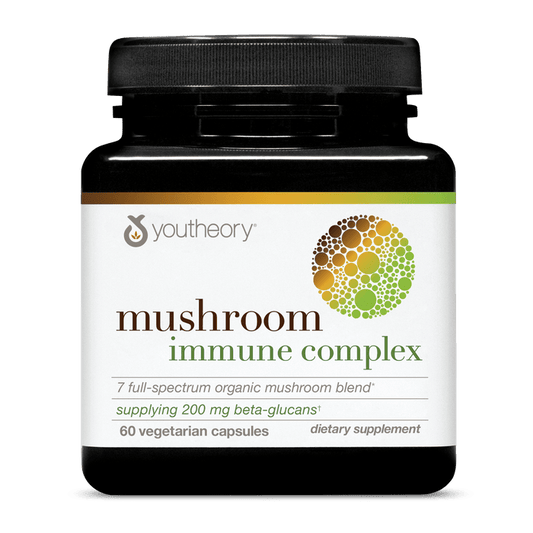 MCP.92075 Youtheory Mushroom Immune Complex 60 Capsules Product Main Image