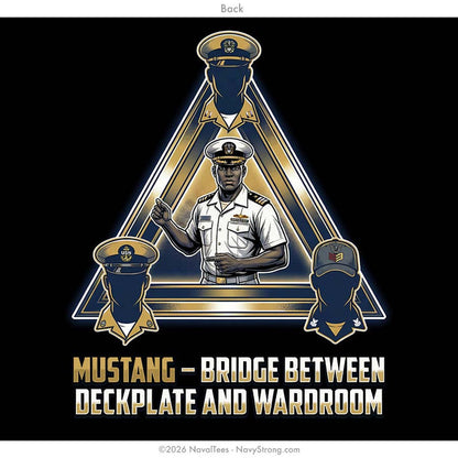 "Mustang Triangle" Tee | Black