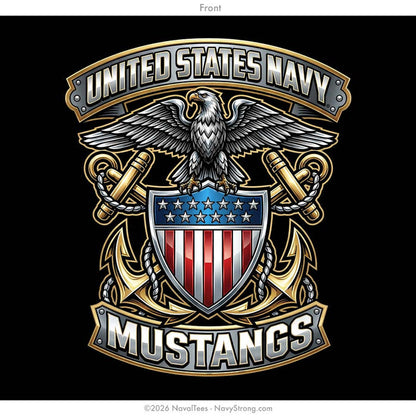 "Mustangs" Tee | Black