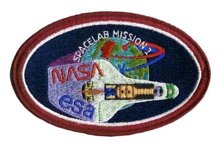 NASA ESA Spacelab 1 Patch - The Space Store