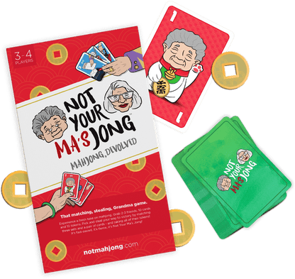 Not Your Ma’s Jong Playing Cards by RarePlayingCards.com