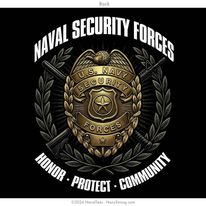 "NSF Badge" Tee | Black