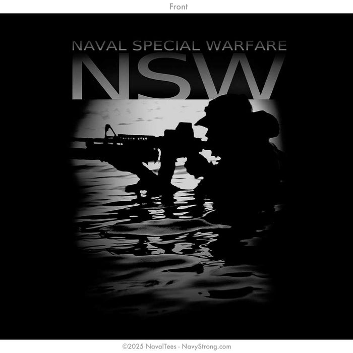 "N.S.W." Tee | Black