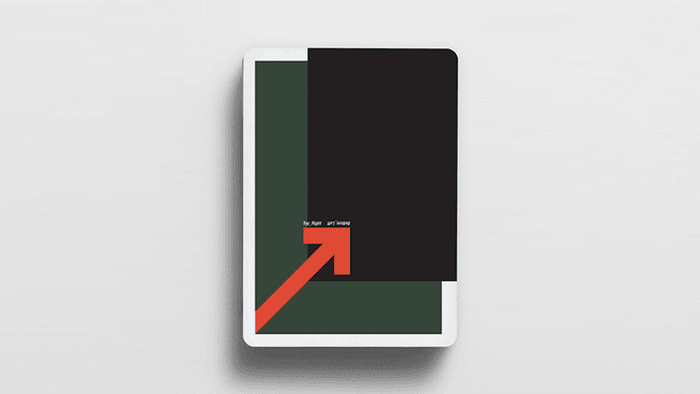 Offset Kaki Concept Playing Cards Playing Cards by Cardistry Touch