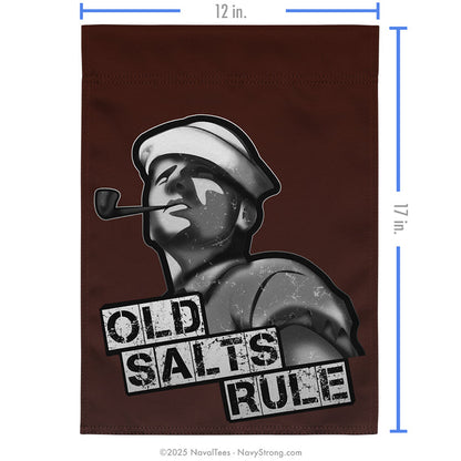 "Old Salts" Garden Flag | 12" x 17"
