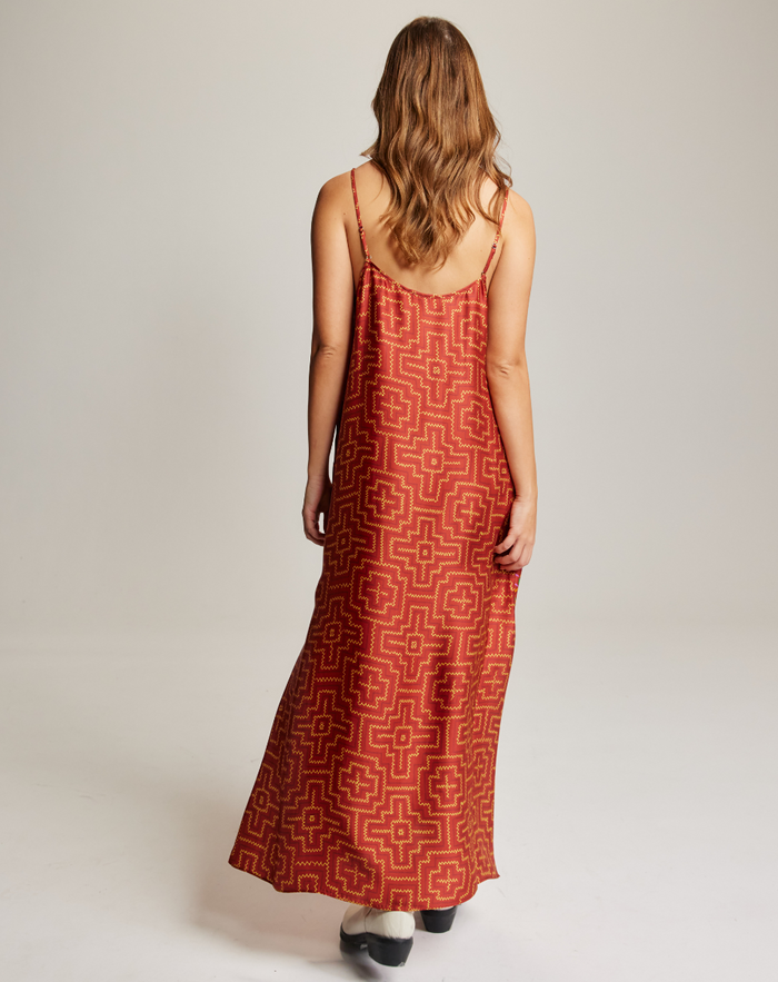 Olivia Shipibo Camisole Dress