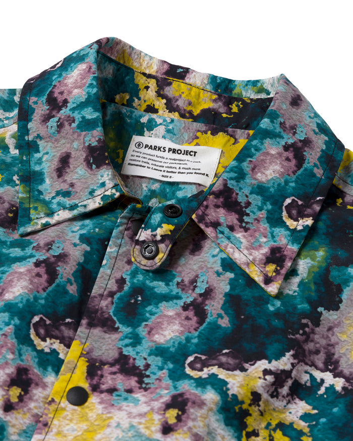 Shop Olympic Lichen Shirt Jacket Inspired by National Parks | green