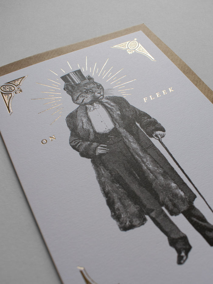 On Fleek Greeting Card