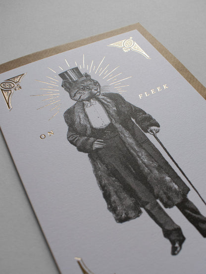 On Fleek Greeting Card