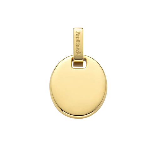 Oval Pendant Gold
