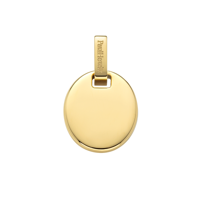 Oval Pendant Gold
