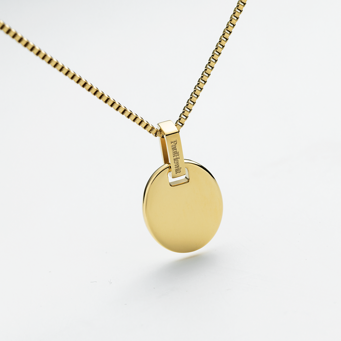 Oval Pendant Gold