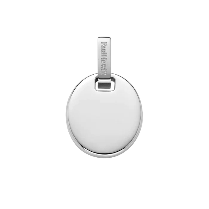 Oval Pendant Silber
