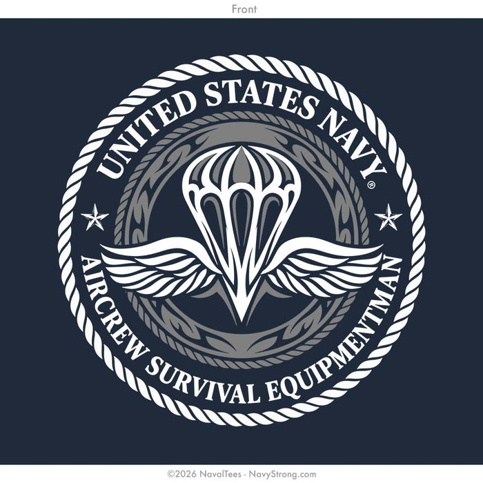 "Parachute Rigger" Tee | Navy