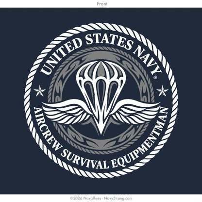 "Parachute Rigger" Tee | Navy