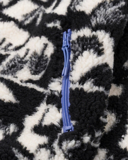 Shop Park Shadows Full Zip High Pile Fleece Inspired by National Parks | black-and-white