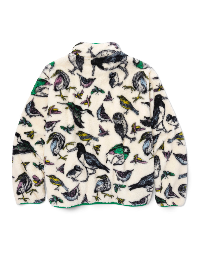 Shop Parks Project x Audubon Faux Shearling Jacket Inspired by Birds in Parks | marshmallow