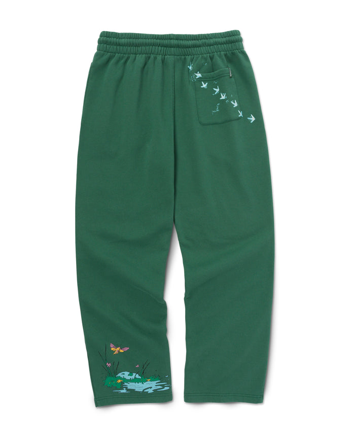 Shop Parks Project x Audubon Sweatpant Inspired by Birds in National Parks | forest-green