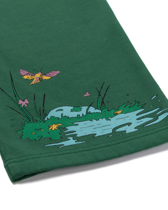 Shop Parks Project x Audubon Sweatpant Inspired by Birds in National Parks | forest-green