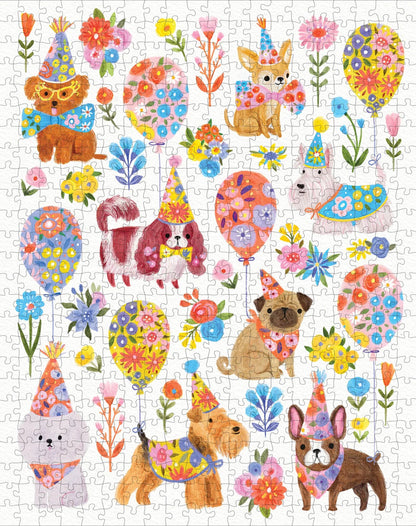 Party Dogs | 500 Piece Jigsaw Puzzle