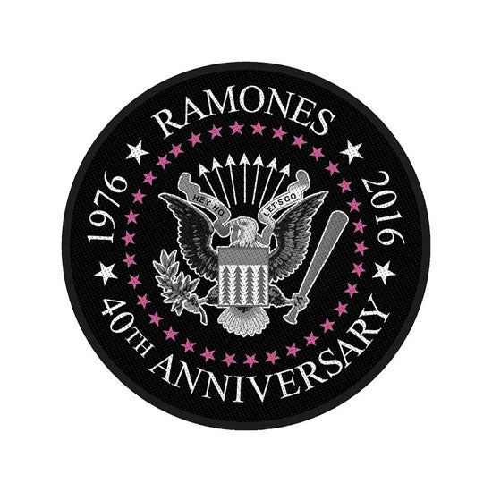 Patch - Ramones - 40th Anniversary