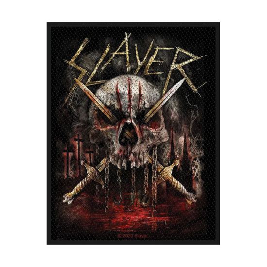 Patch - Slayer - Skull and Swords